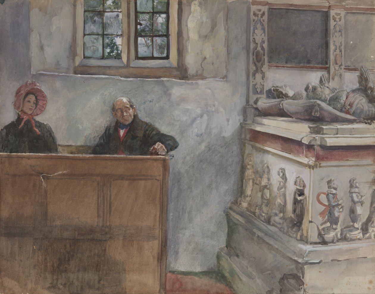 Templomban alkotó: Edwin Austin Abbey