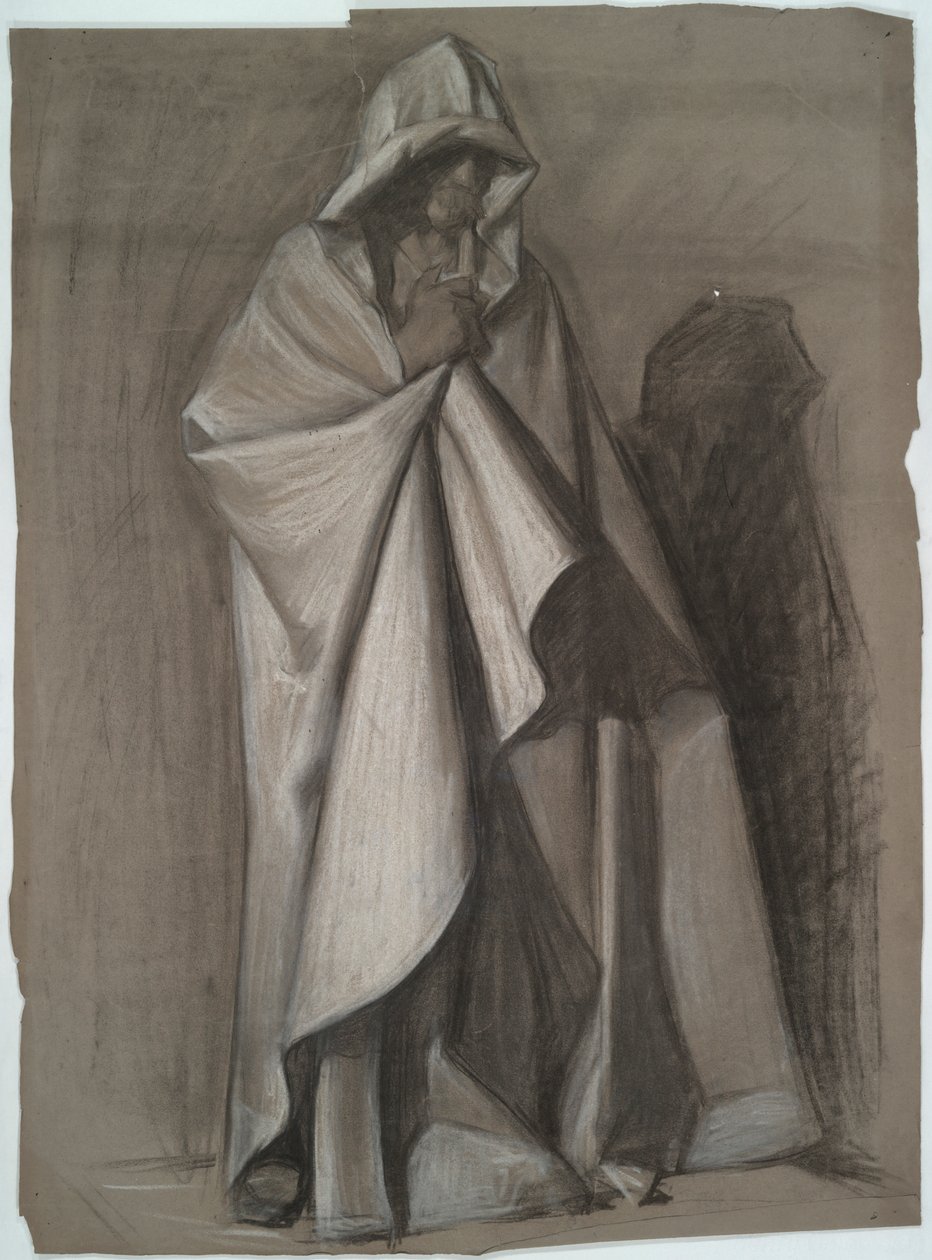 Arimatheai József, ábratanulmány a számára alkotó: Edwin Austin Abbey