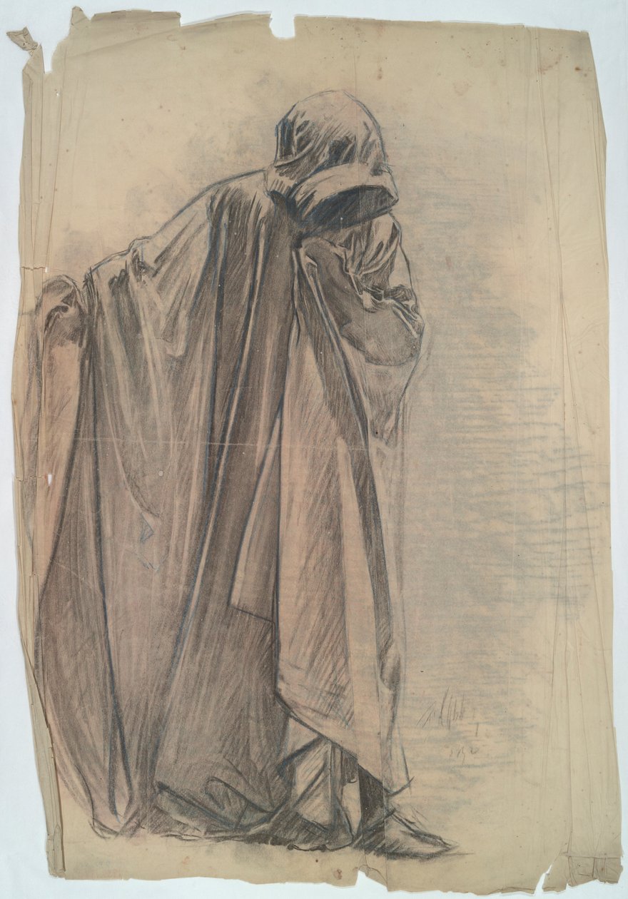 Arimatheai József, ábratanulmány a számára alkotó: Edwin Austin Abbey