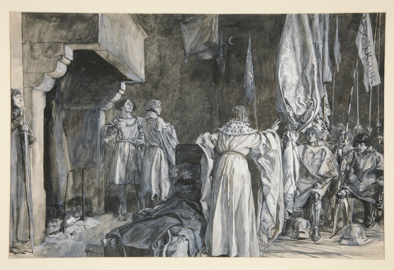 Király: alkotó: Edwin Austin Abbey
