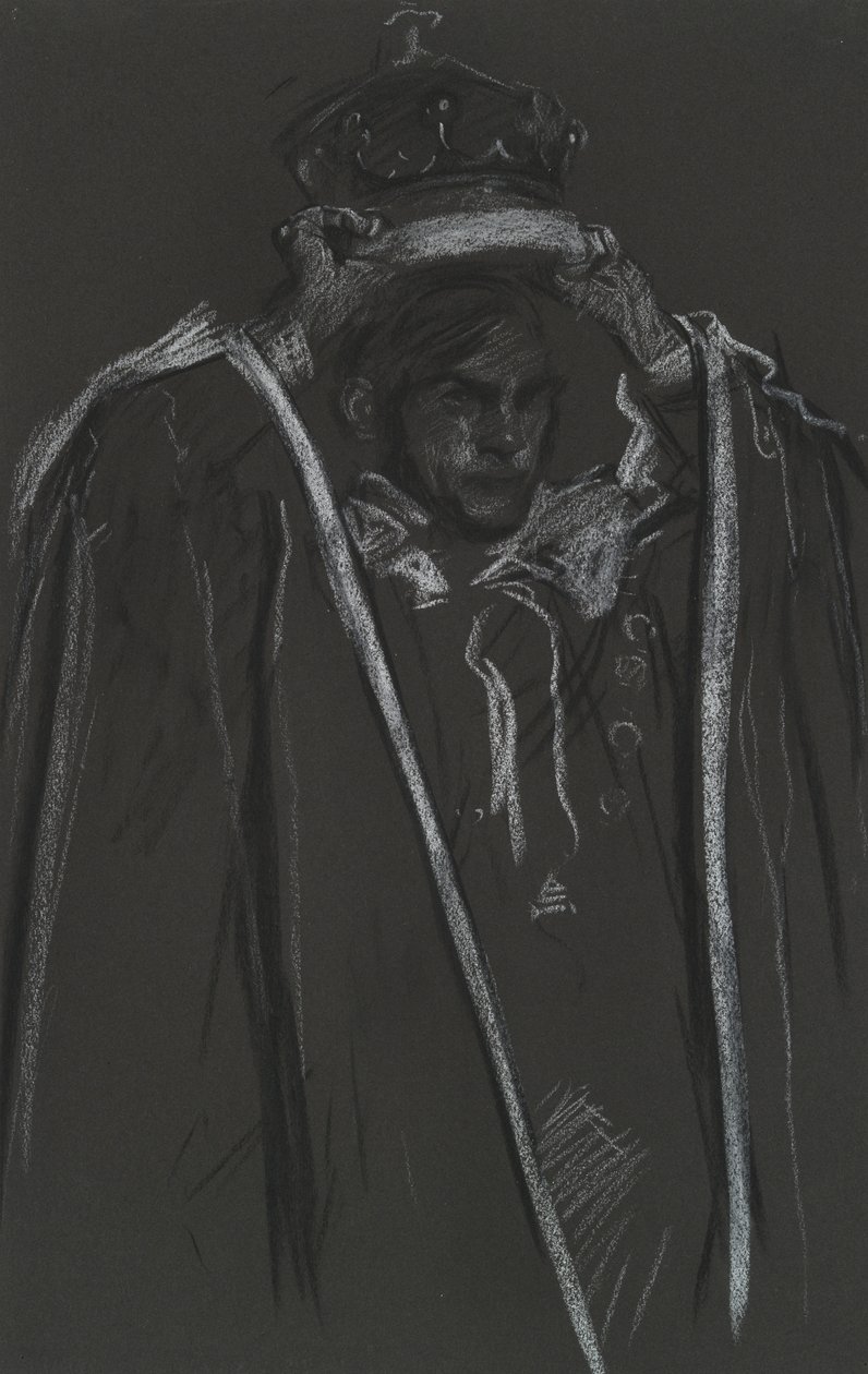 Peer elhelyezés koronázási buzogány számára alkotó: Edwin Austin Abbey
