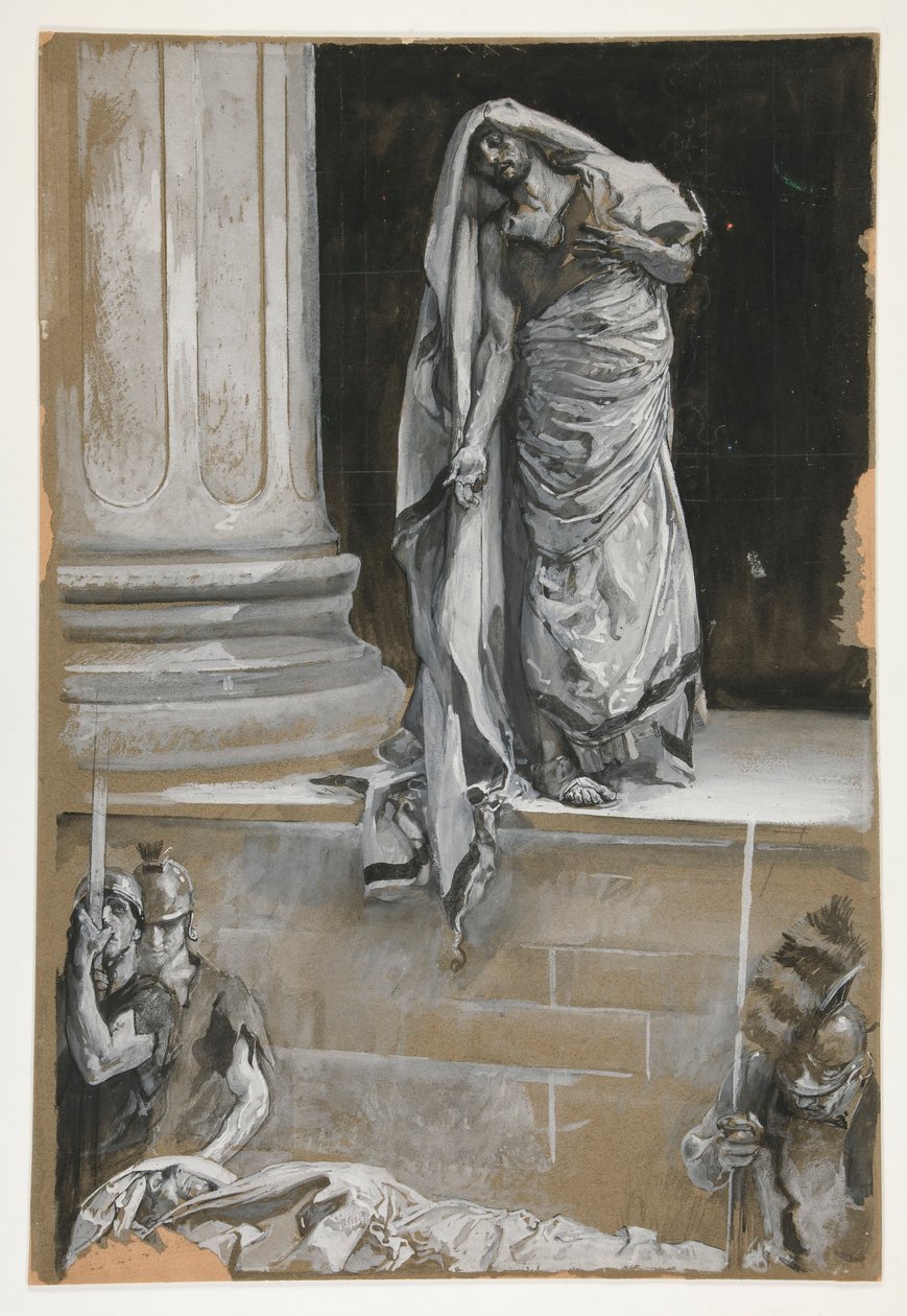 Tanulmány Anthony számára alkotó: Edwin Austin Abbey
