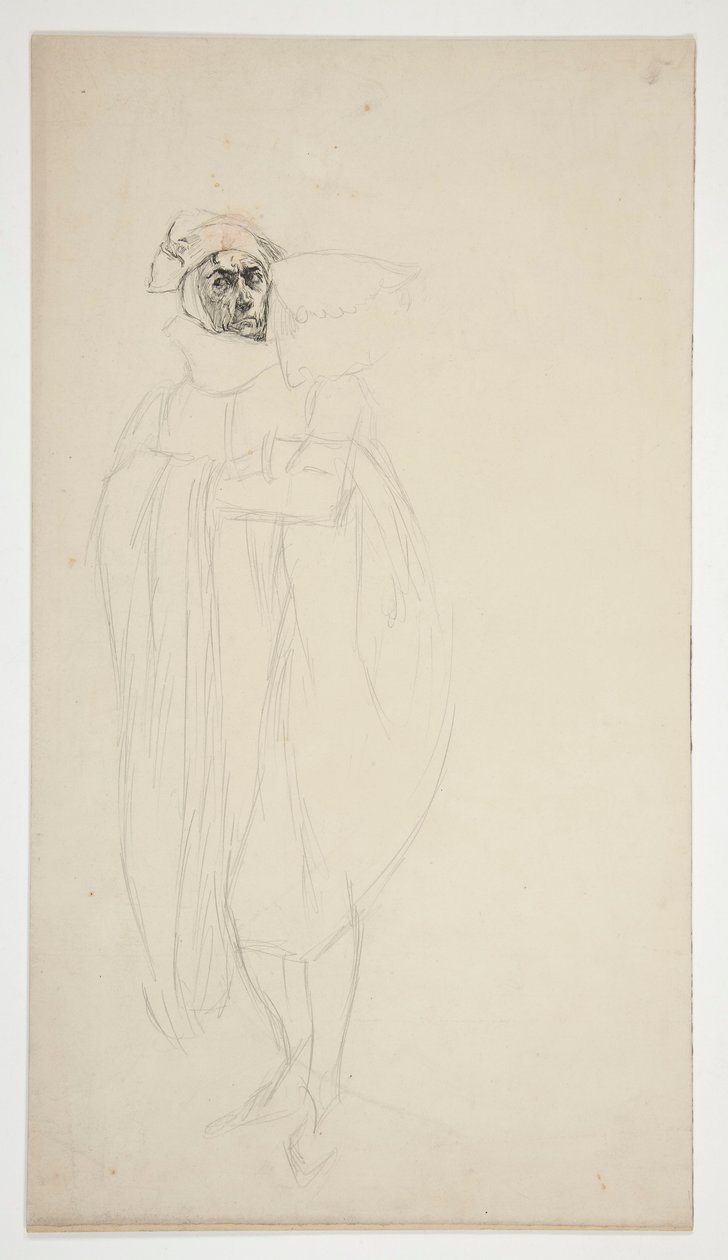 Tanulmány Armado számára, a szerelemből alkotó: Edwin Austin Abbey
