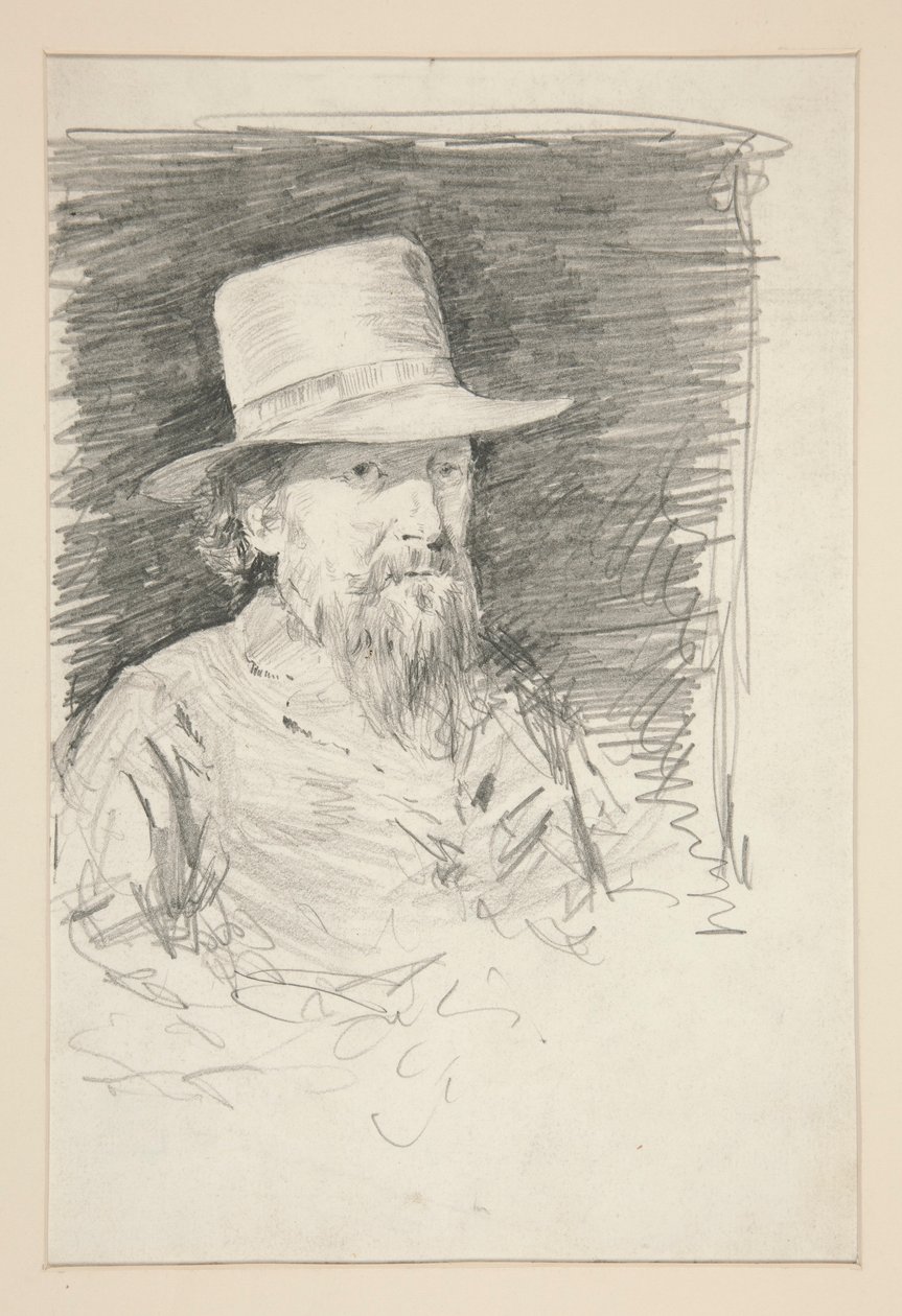 Tanulmány Meade tábornoknak: vázlat a pennsylvaniai Harrisburg állam fővárosának falfestményéhez, 1902-1911 (John Singer Sargent készítette el) alkotó: Edwin Austin Abbey