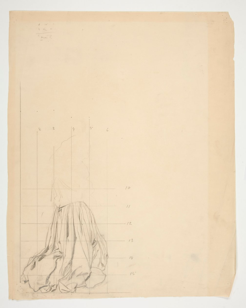 Study for the Quest of the Holy Grail (tizenöt festményből álló sorozat a Boston Public Library számára, 1901-ben fejeződött be) alkotó: Edwin Austin Abbey