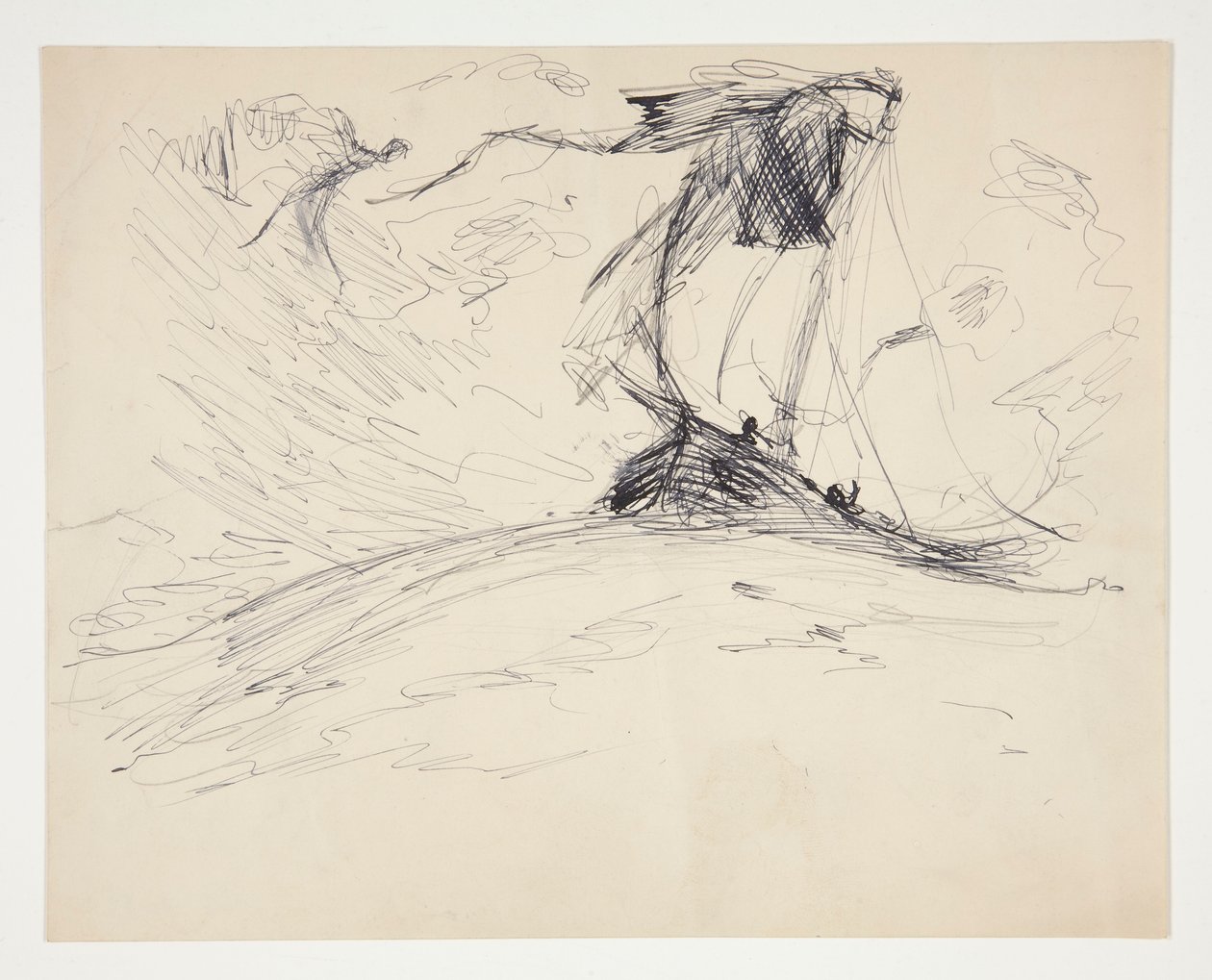 Study for the Quest of the Holy Grail (tizenöt festményből álló sorozat a Boston Public Library számára, 1901-ben fejeződött be) alkotó: Edwin Austin Abbey
