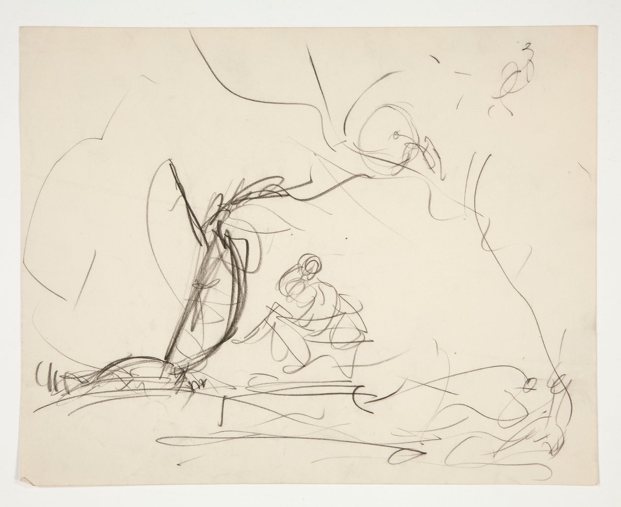 Study for the Quest of the Holy Grail (tizenöt festményből álló sorozat a Boston Public Library számára, 1901-ben fejeződött be) alkotó: Edwin Austin Abbey