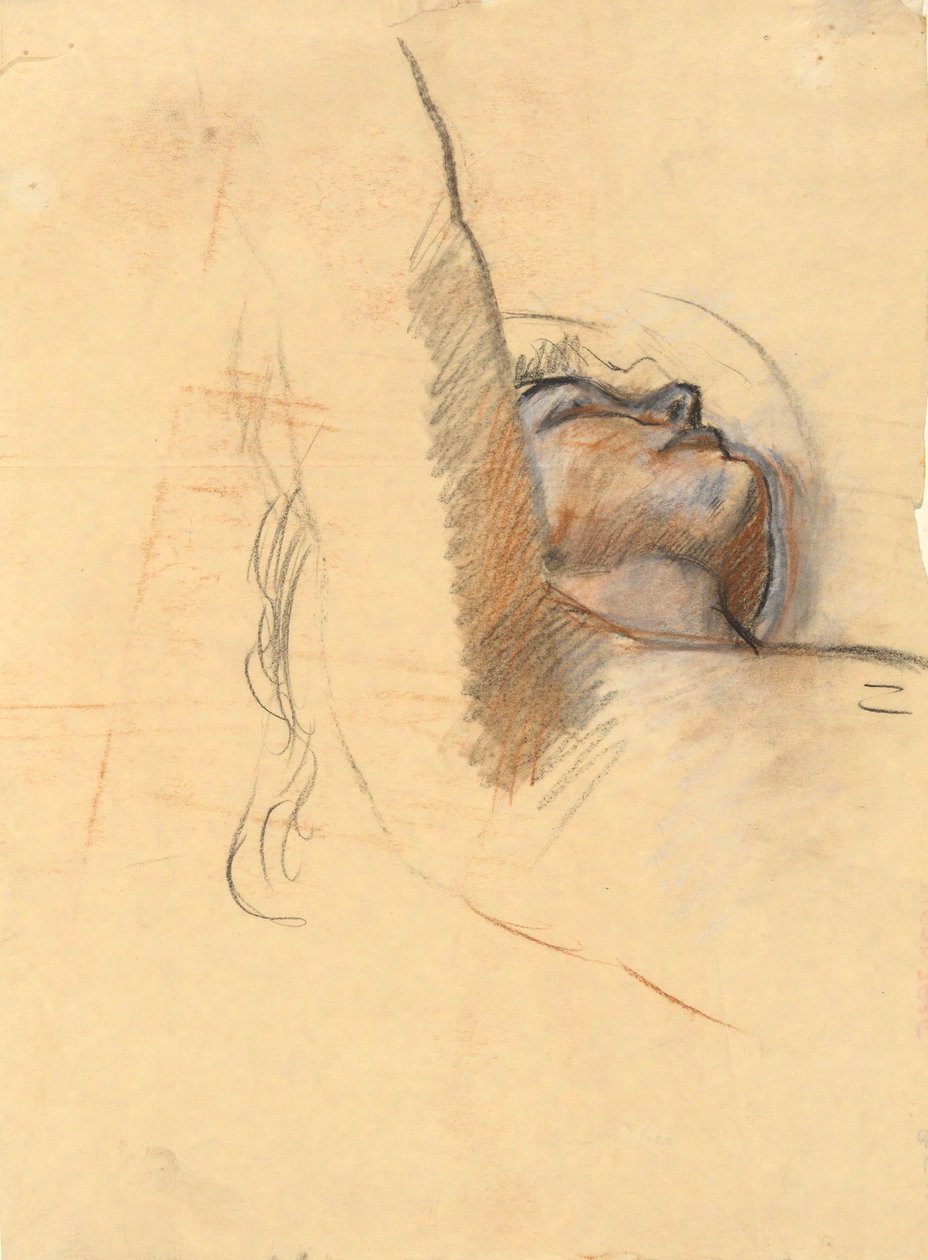 Study for The Spirit of Light – falfestmény a Pennsylvania állambeli Harrisburg állam Capitol épületében, 1902-1911 (John Singer Sargent fejezte be) alkotó: Edwin Austin Abbey