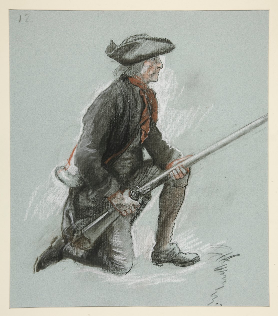 Tanulmányozzon egy alakot alkotó: Edwin Austin Abbey