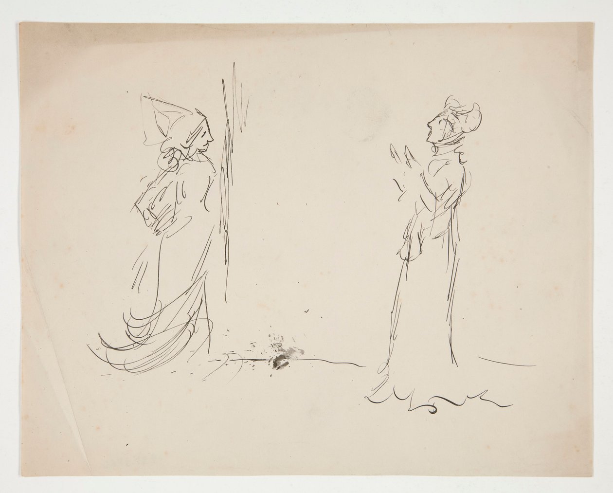 Tanulmány két figuráról, a szerelemből alkotó: Edwin Austin Abbey