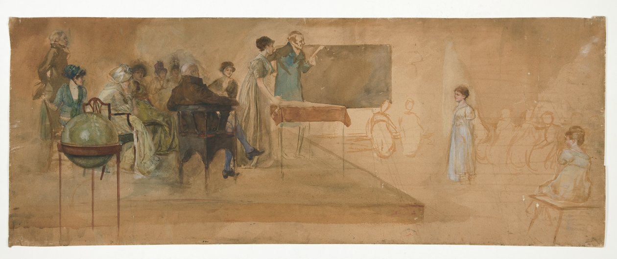 A szavalat alkotó: Edwin Austin Abbey