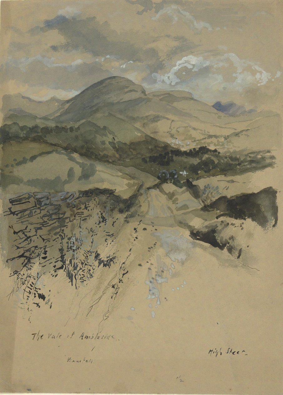 Ambleside völgye, Wansfell alkotó: Edwin Austin Abbey