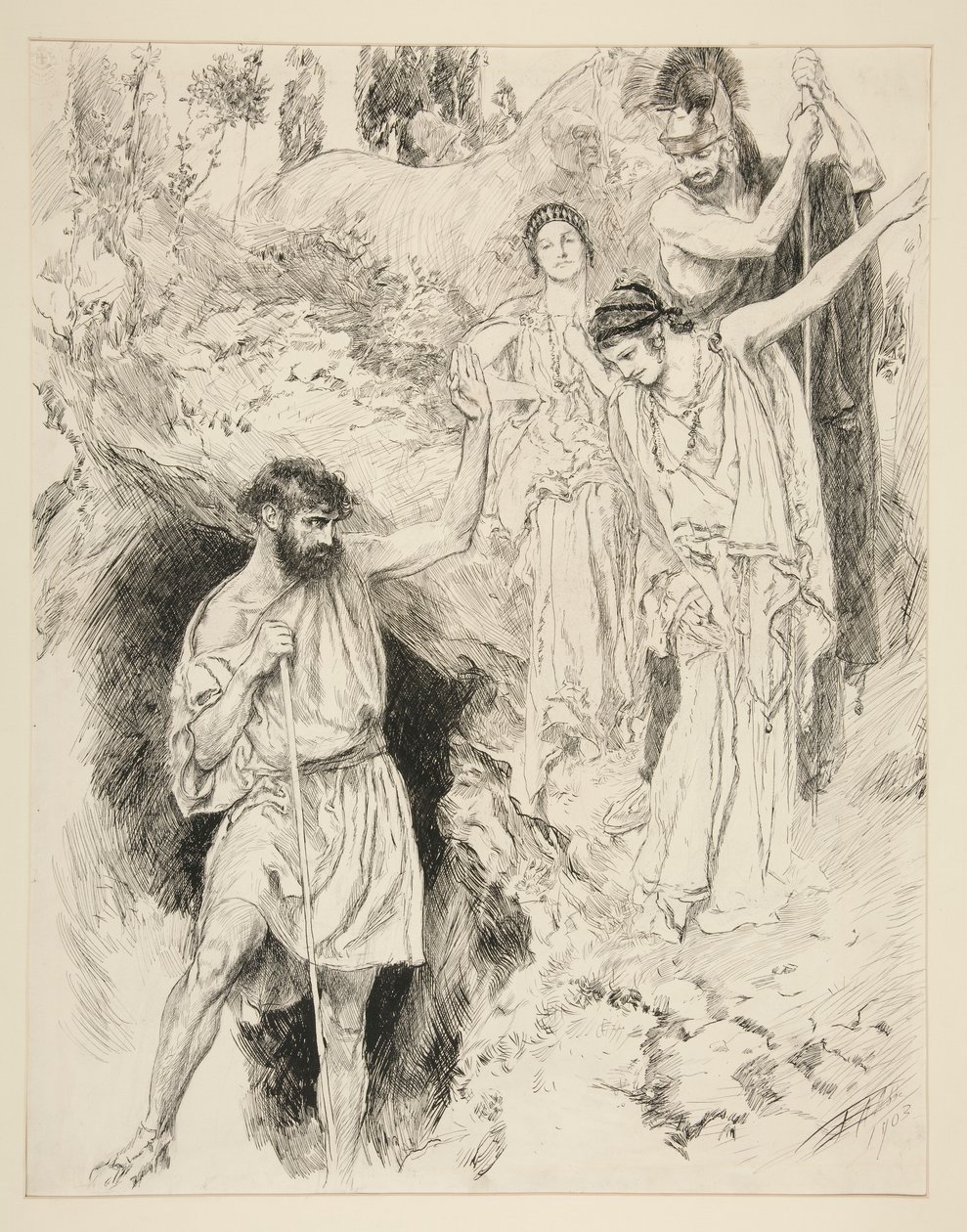 Timon: alkotó: Edwin Austin Abbey