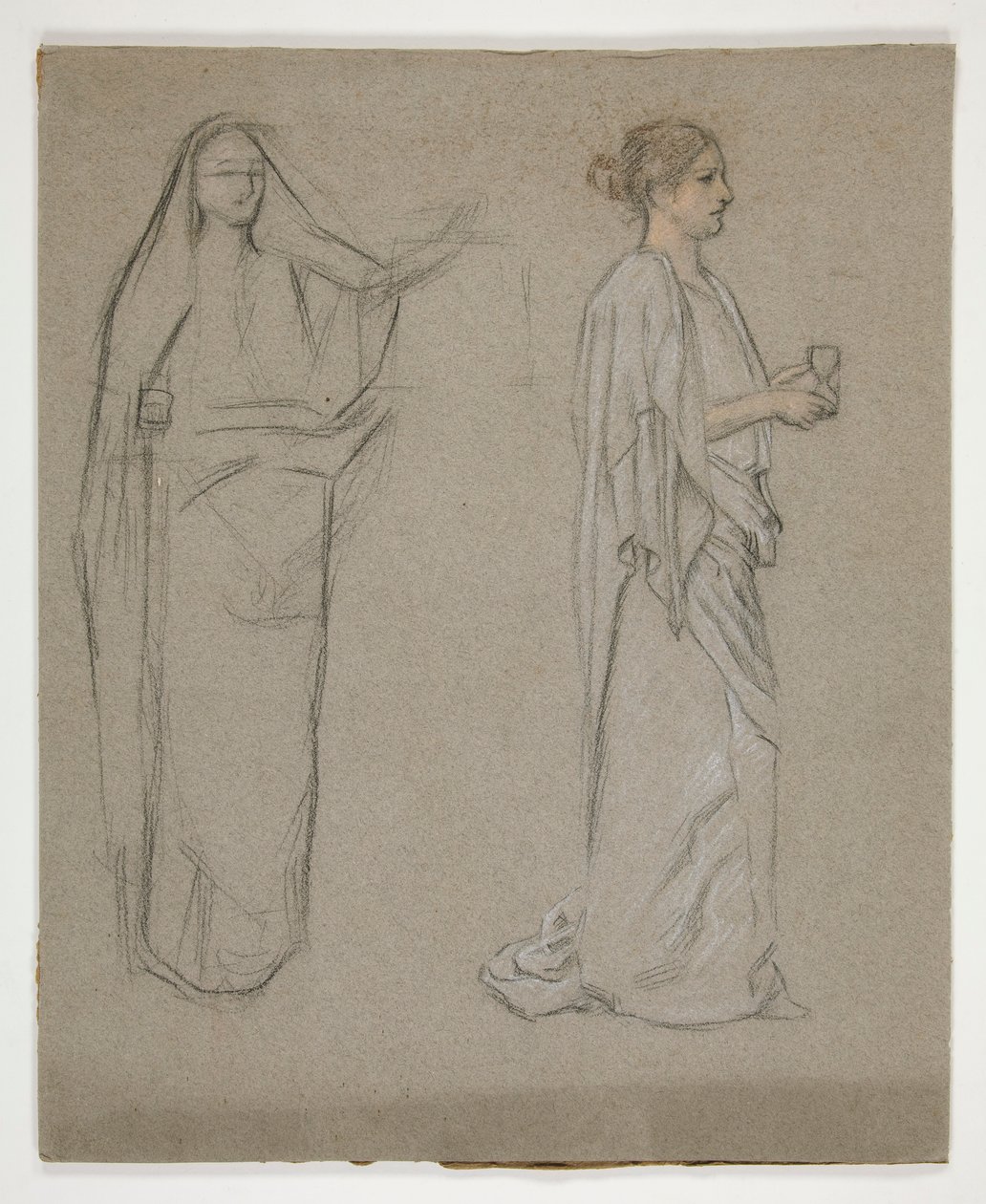 Két nő: tanulj alkotó: Edwin Austin Abbey