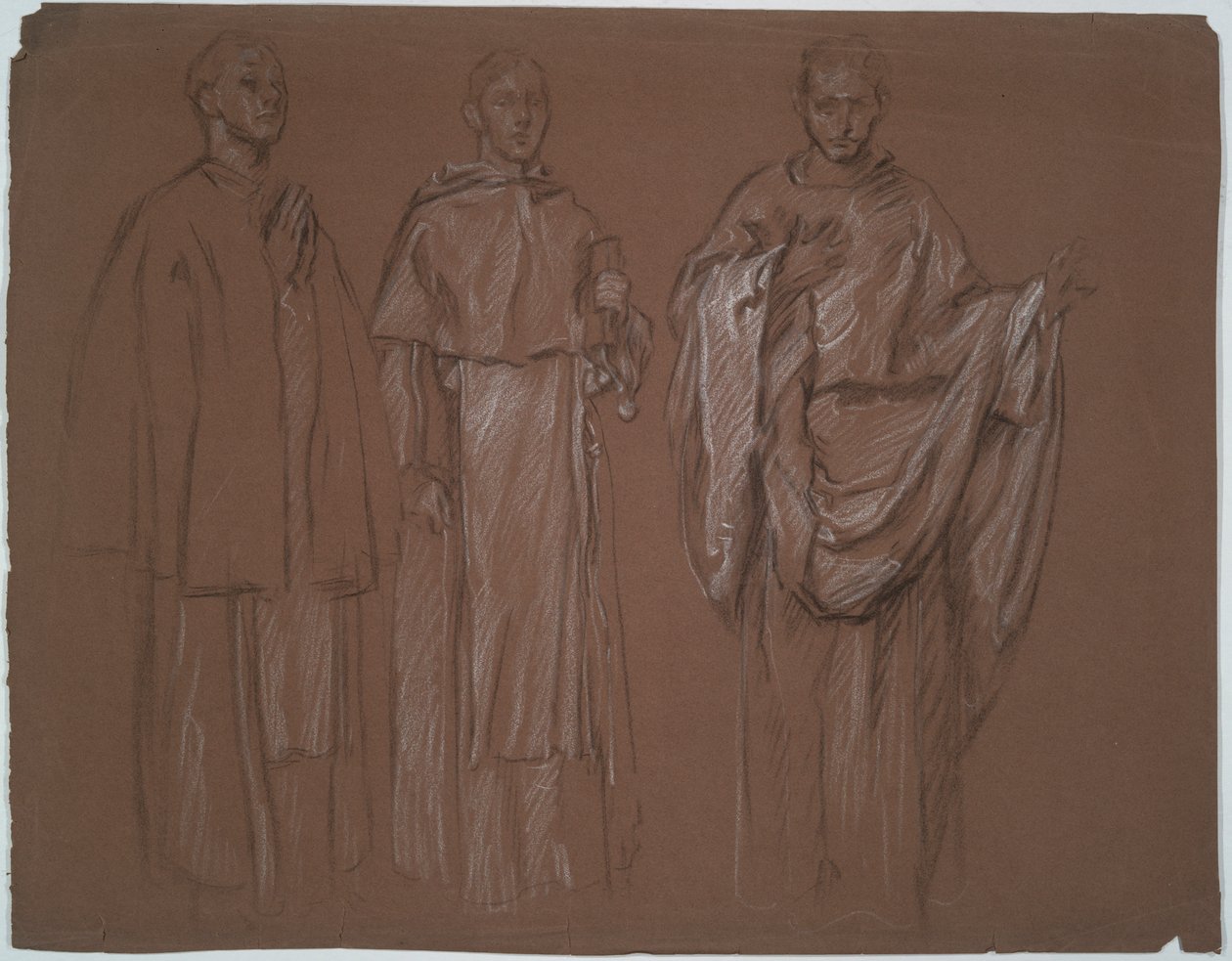 Azonosítatlan tanulmány alkotó: Edwin Austin Abbey