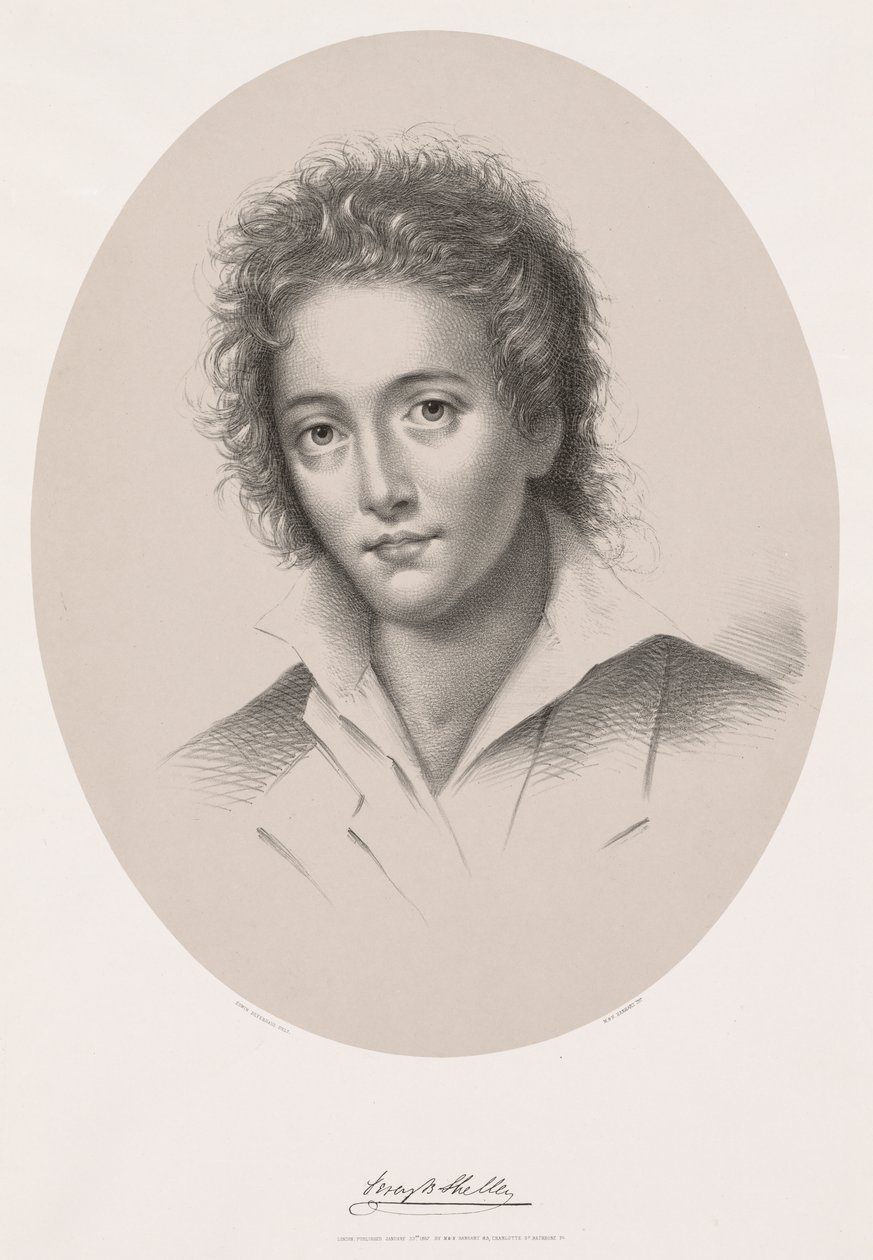 Percy Bysshe Shelley alkotó: Edwin Beyerhaus