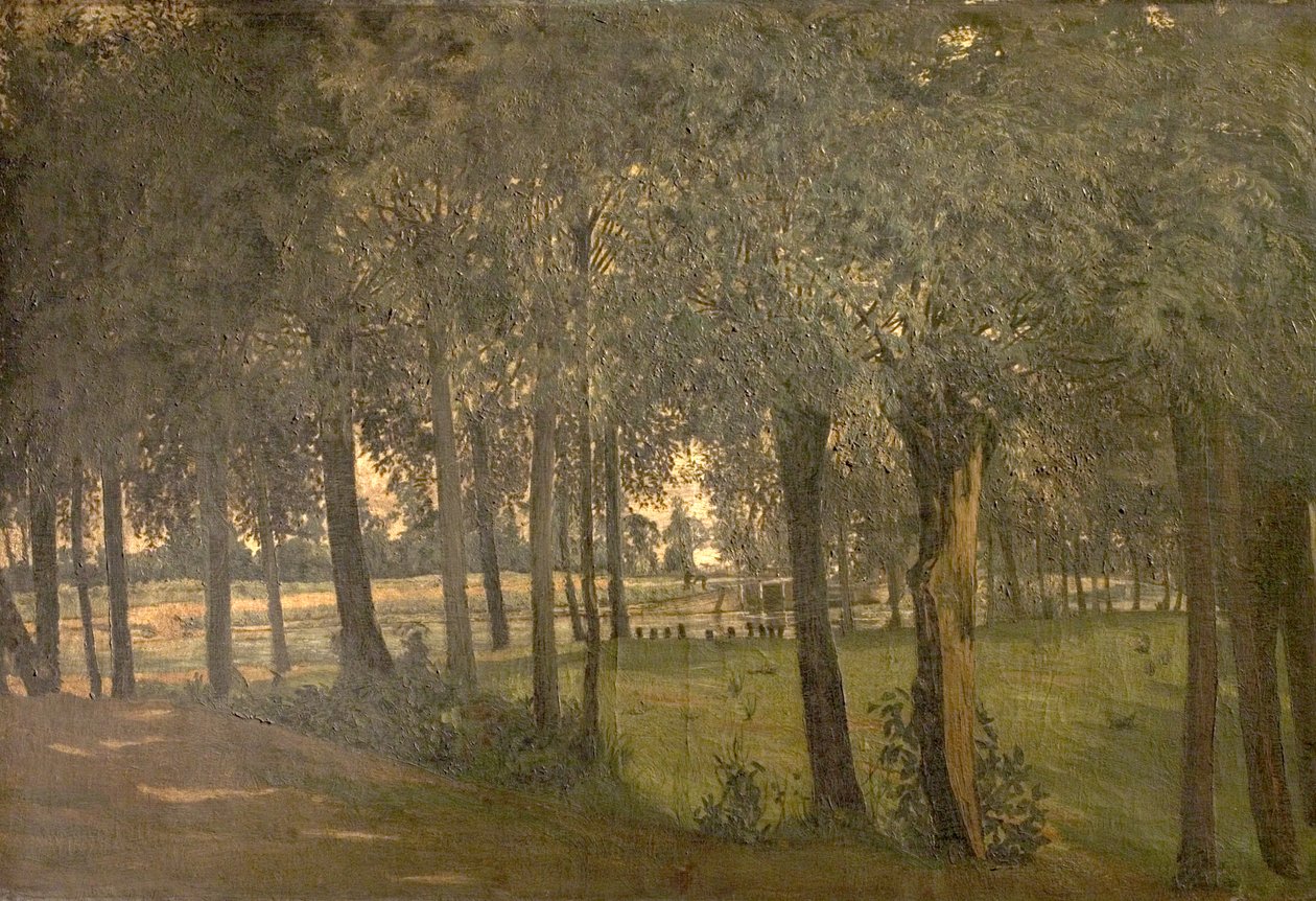 Under the Willows, Sunbury-on-Thames, Middlesex alkotó: Edwin Edwards
