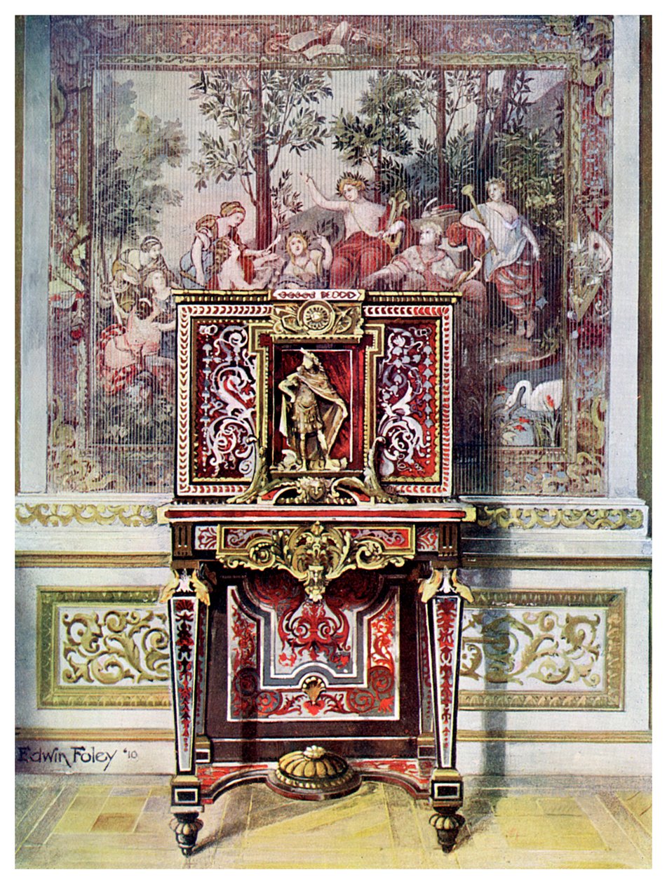 Boulle esküvői doboz, 1910. alkotó: Edwin Foley