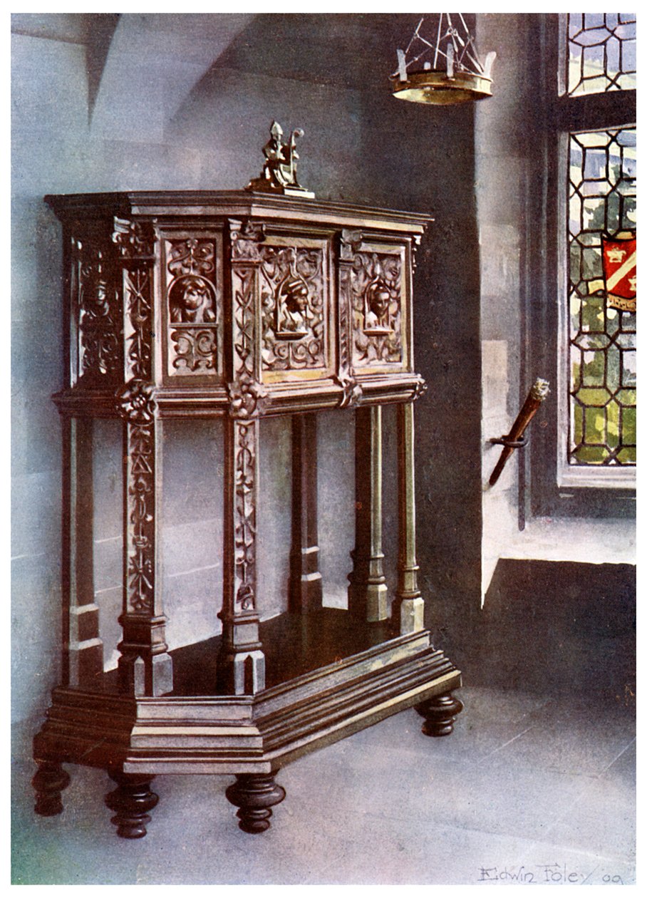 Francis I. petite Credence, francia, 1910. alkotó: Edwin Foley