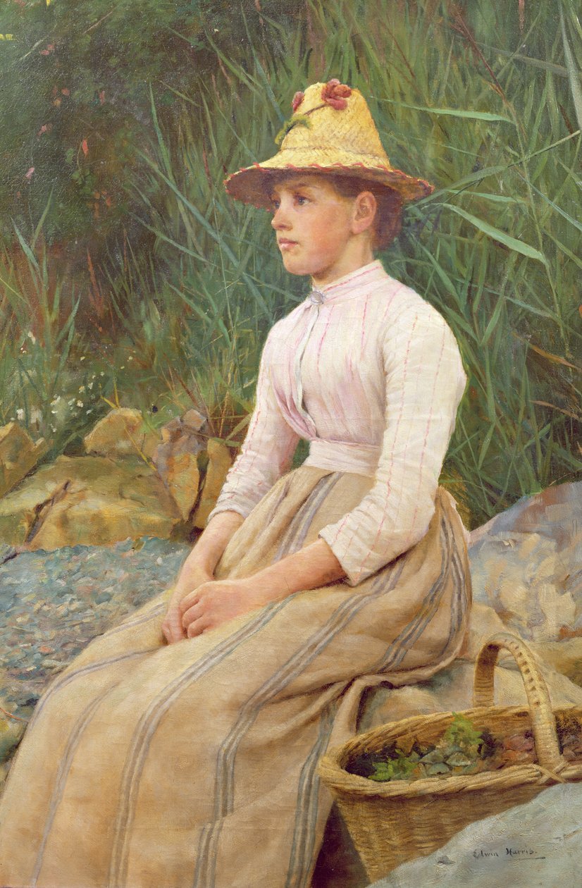 Ülő hölgy alkotó: Edwin Harris