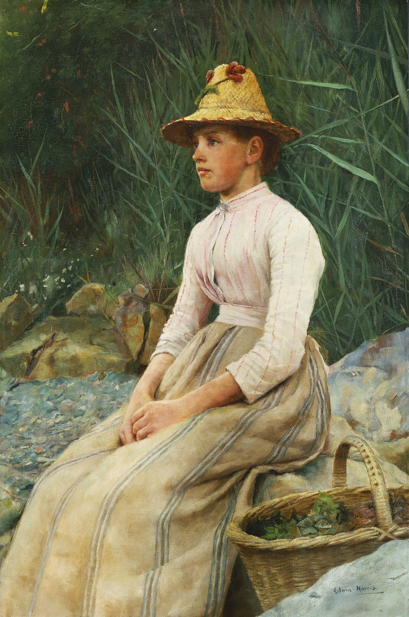 A kagyló lány, alkotó: Edwin Harris