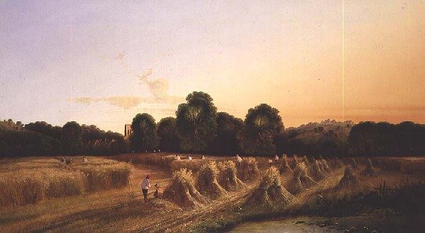 Esti betakarítás alkotó: Edwin Henry Boddington