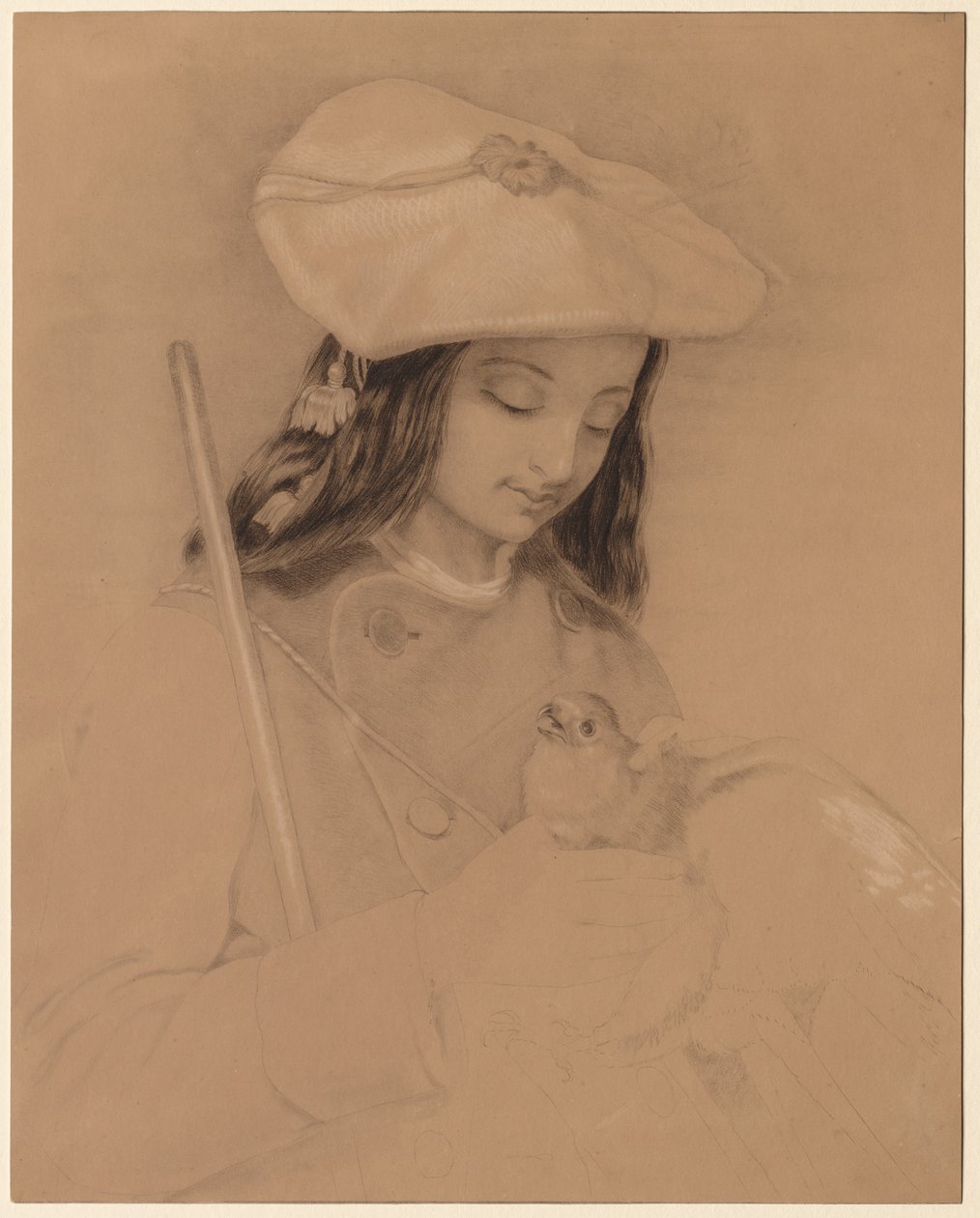 Highland Lassie alkotó: Edwin Henry Landseer