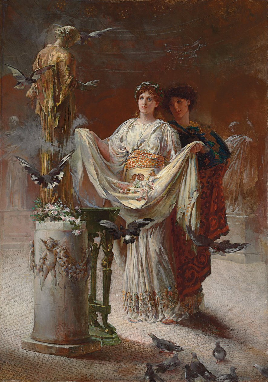 A babák alkotó: Edwin Howland Blashfield