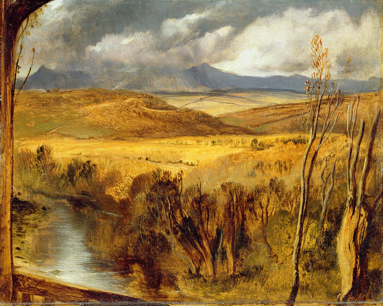 Felvidéki táj, 1825-35 körül alkotó: Edwin Landseer