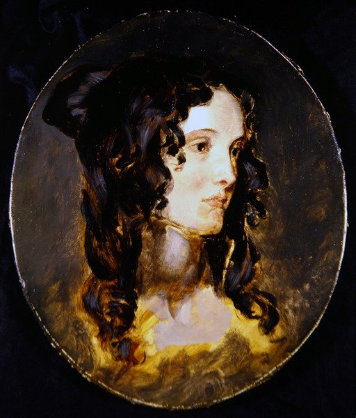 Portré tanulmány egy hölgyről (olaj, vászon) alkotó: Edwin Landseer