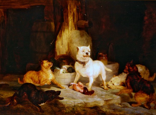 A kastély királya (olaj, panel) alkotó: Edwin Landseer