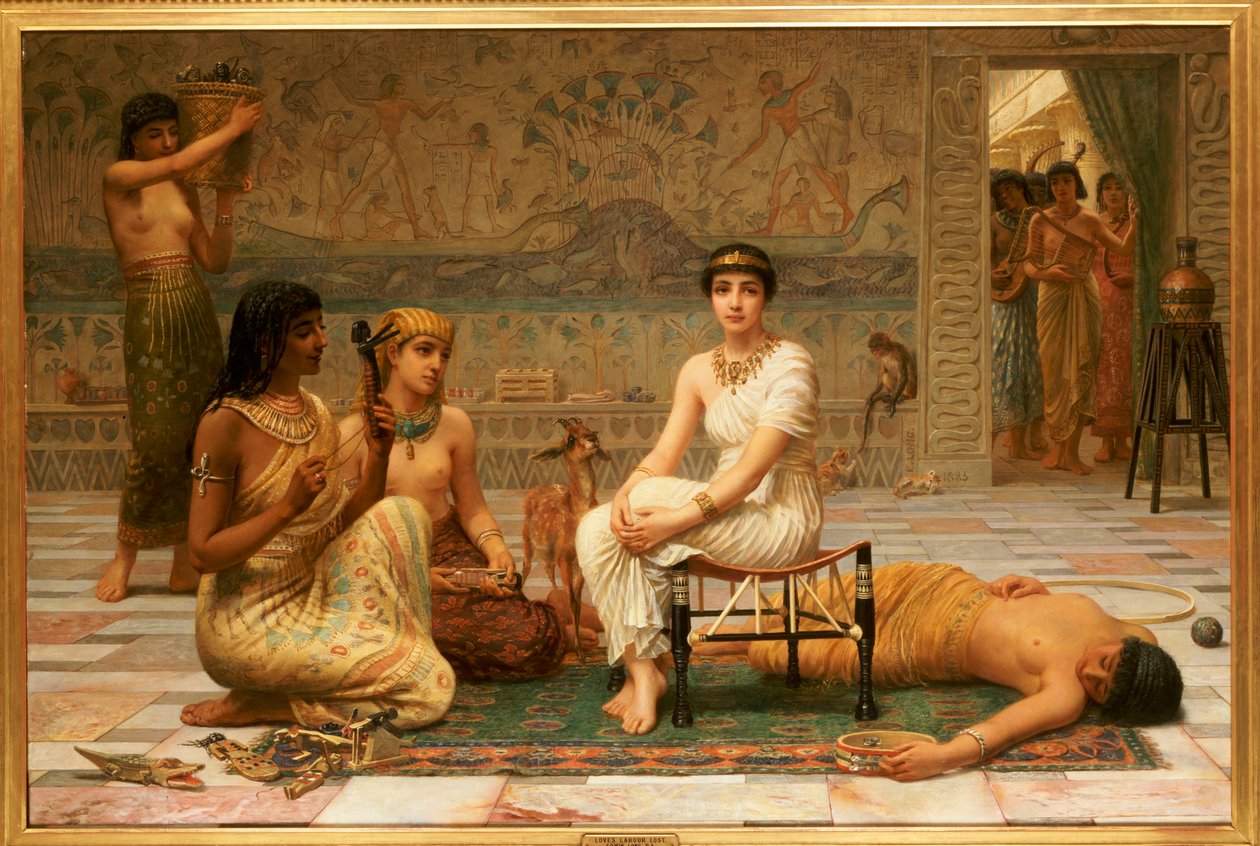 Szerelem elveszett munkája, 1885 alkotó: Edwin Longsden Long