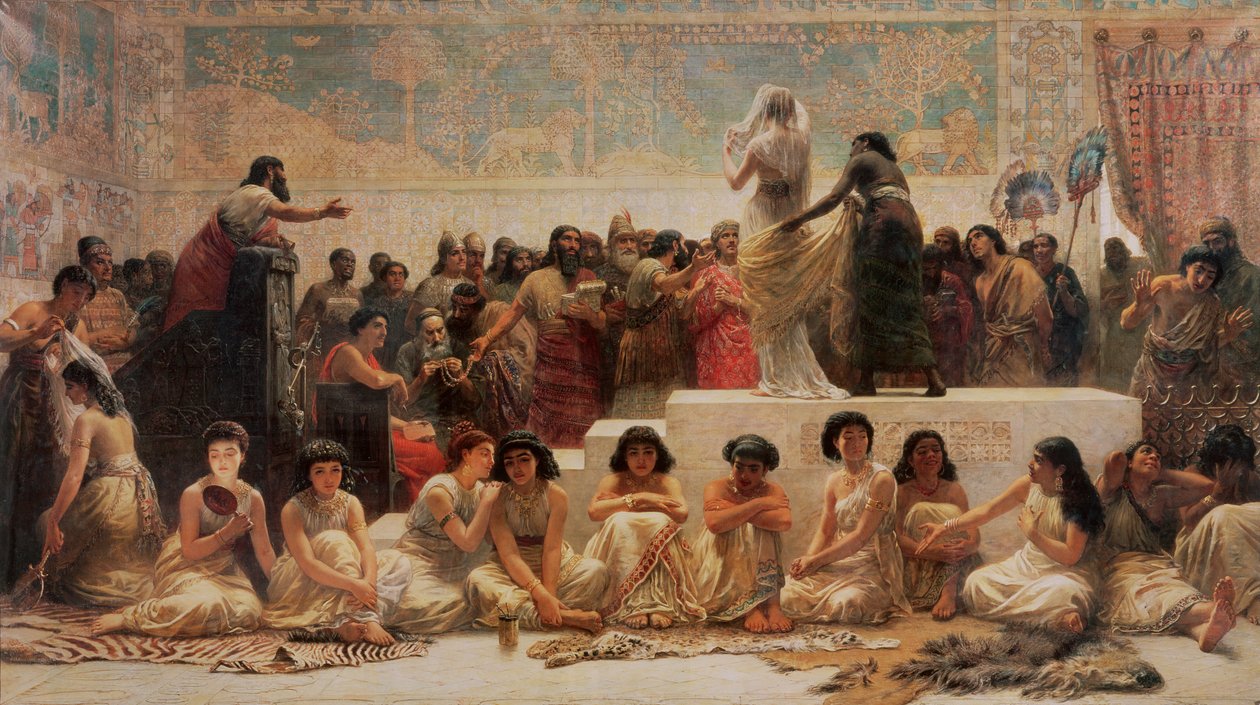 A babiloni házassági piac alkotó: Edwin Longsden Long