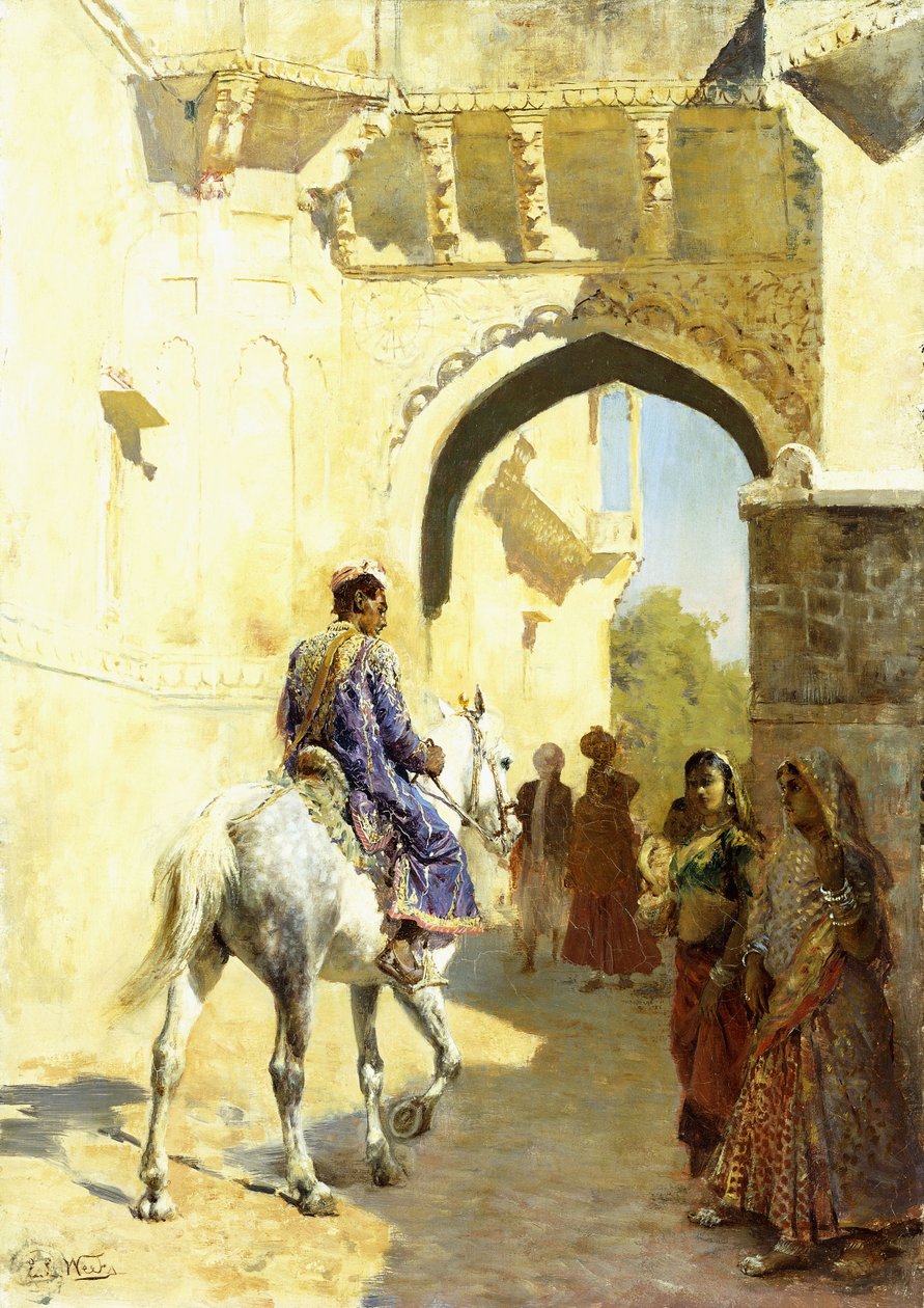 Egy arab jelenet, 1884-89 alkotó: Edwin Lord Weeks
