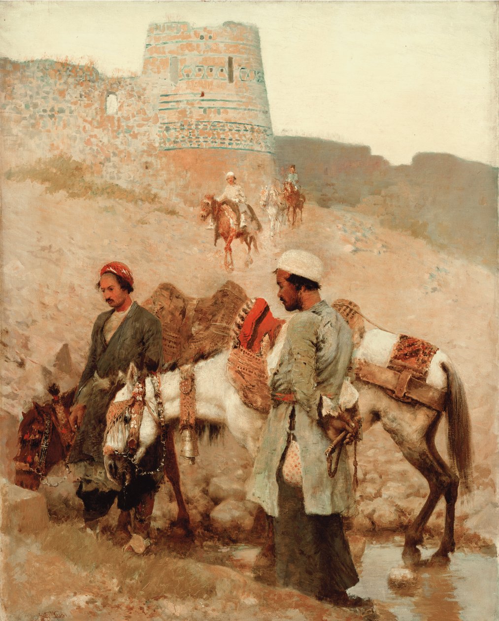 Utazás Perzsiában, 1895 alkotó: Edwin Lord Weeks