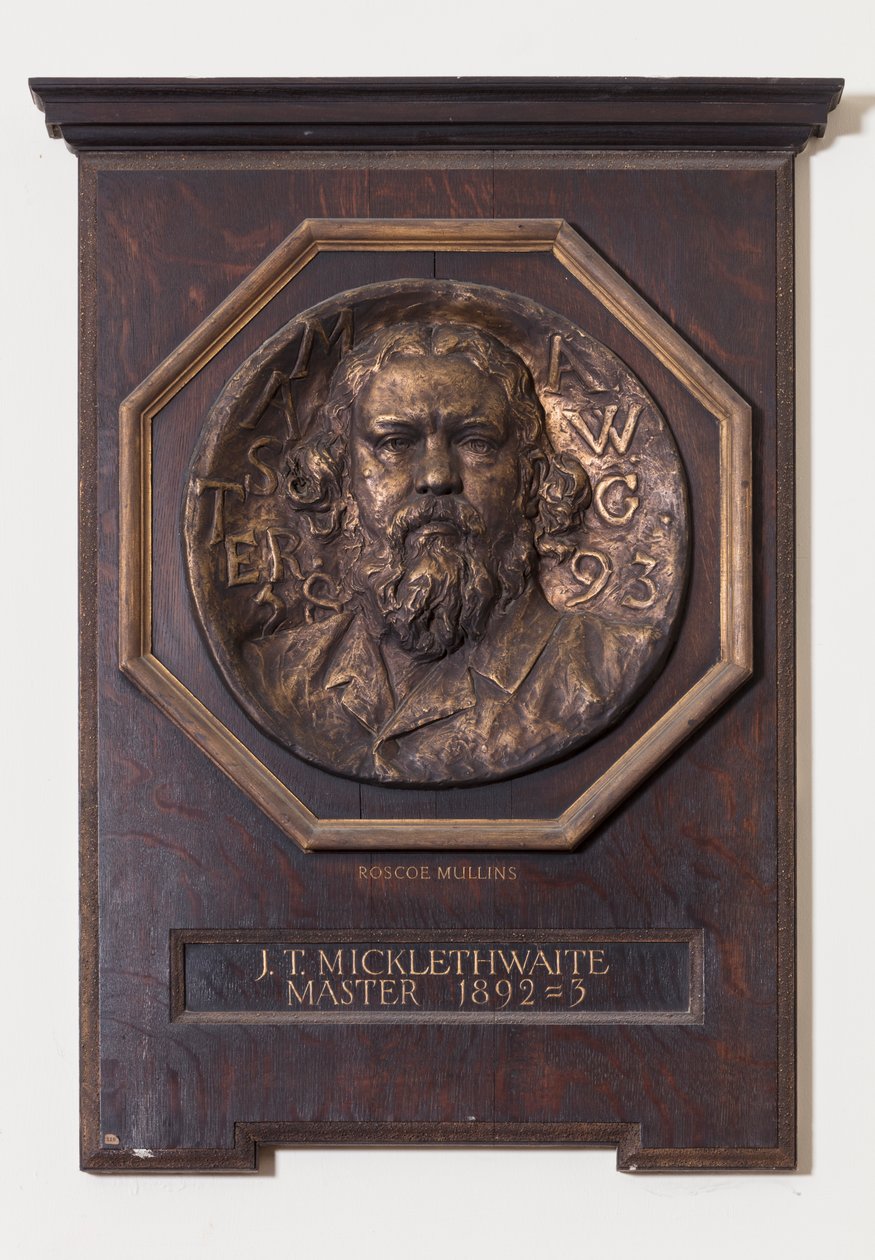 John T. Micklethwaite érem, 1893 körül alkotó: Edwin Roscoe Mullins