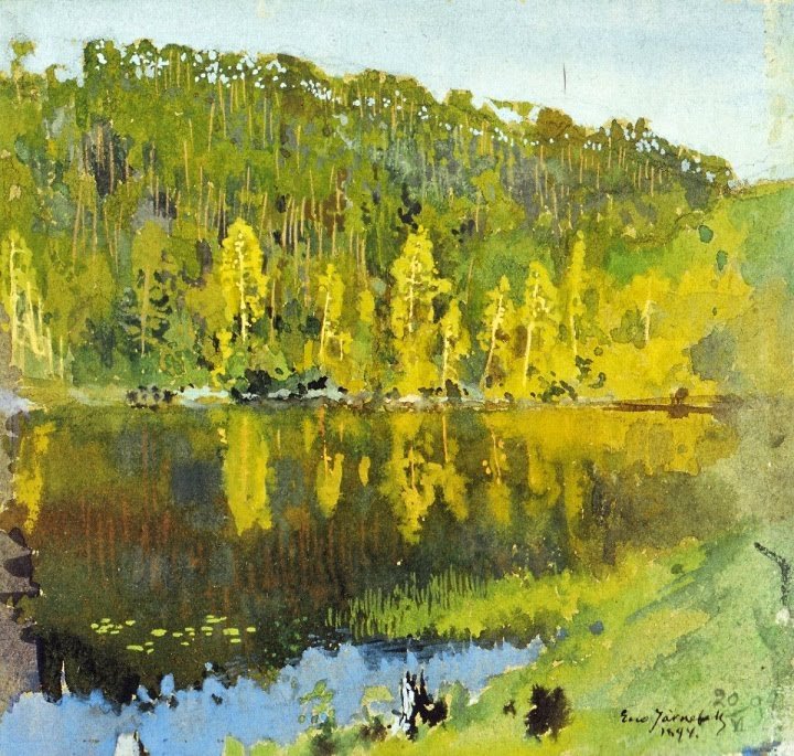 Metsalampi alkotó: Eero Järnefelt