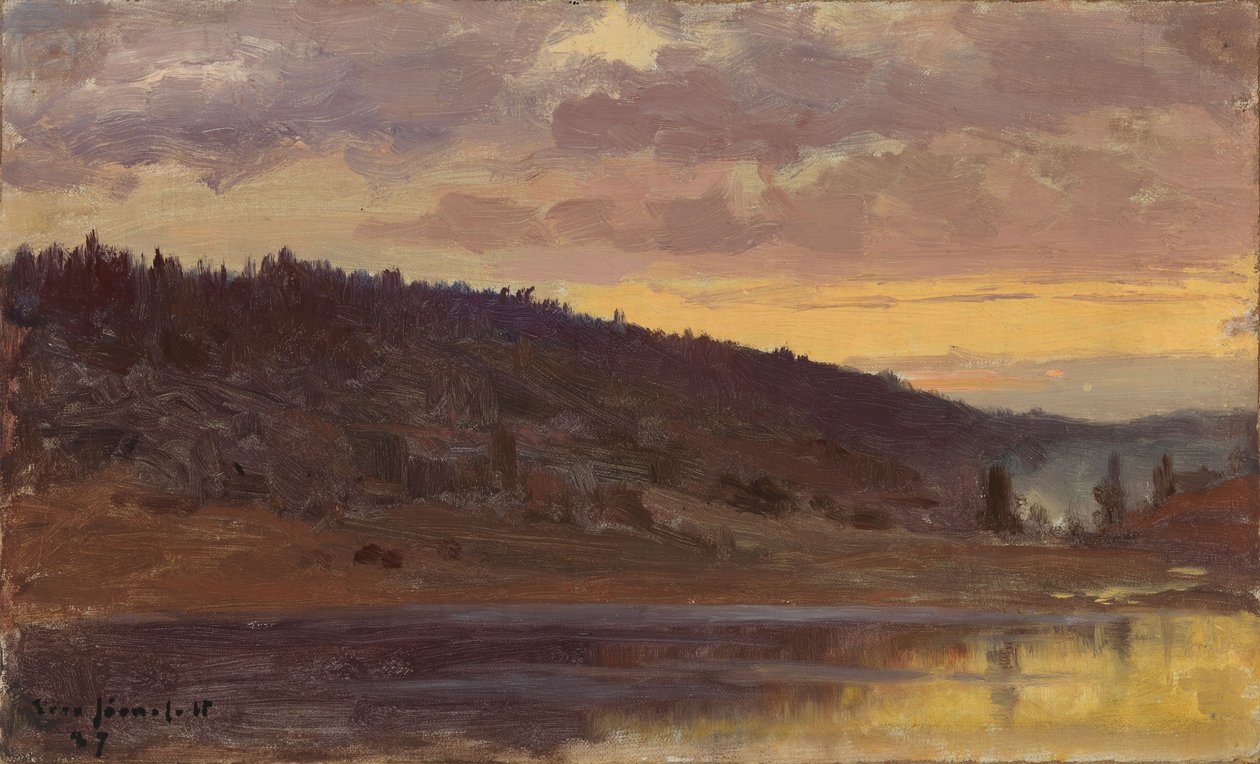 Napnyugta után alkotó: Eero Järnefelt