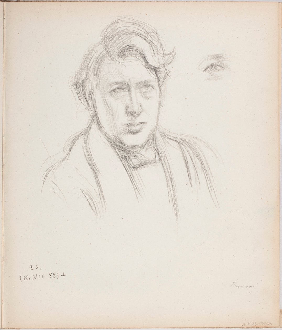 Ferruccio Busoni zeneszerző alkotó: Eero Järnefelt