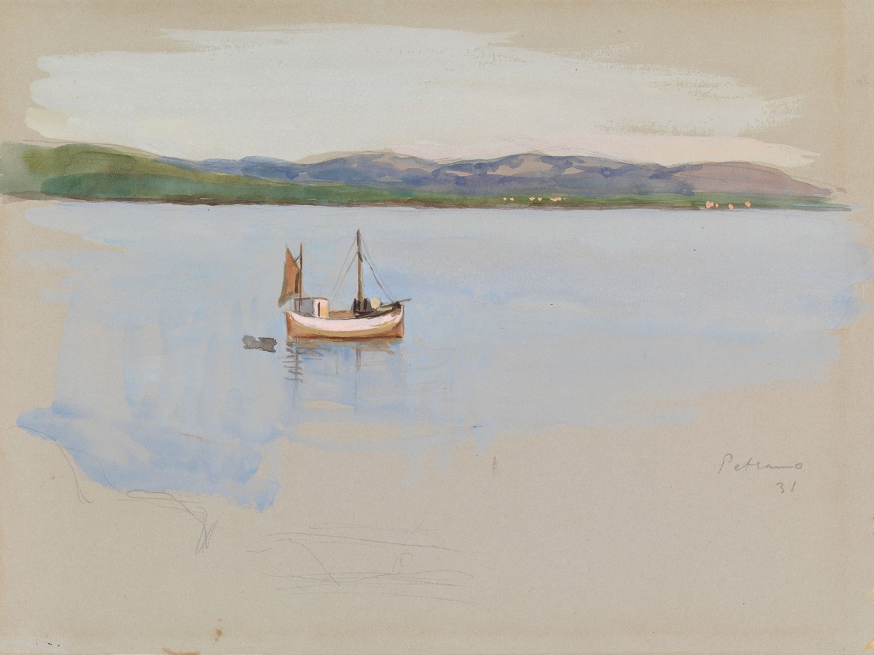 Halászhajó alkotó: Eero Järnefelt