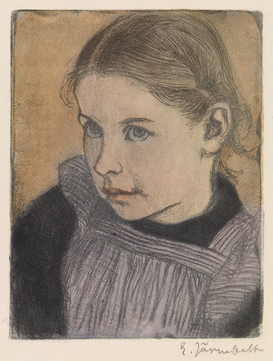 Lány alkotó: Eero Järnefelt