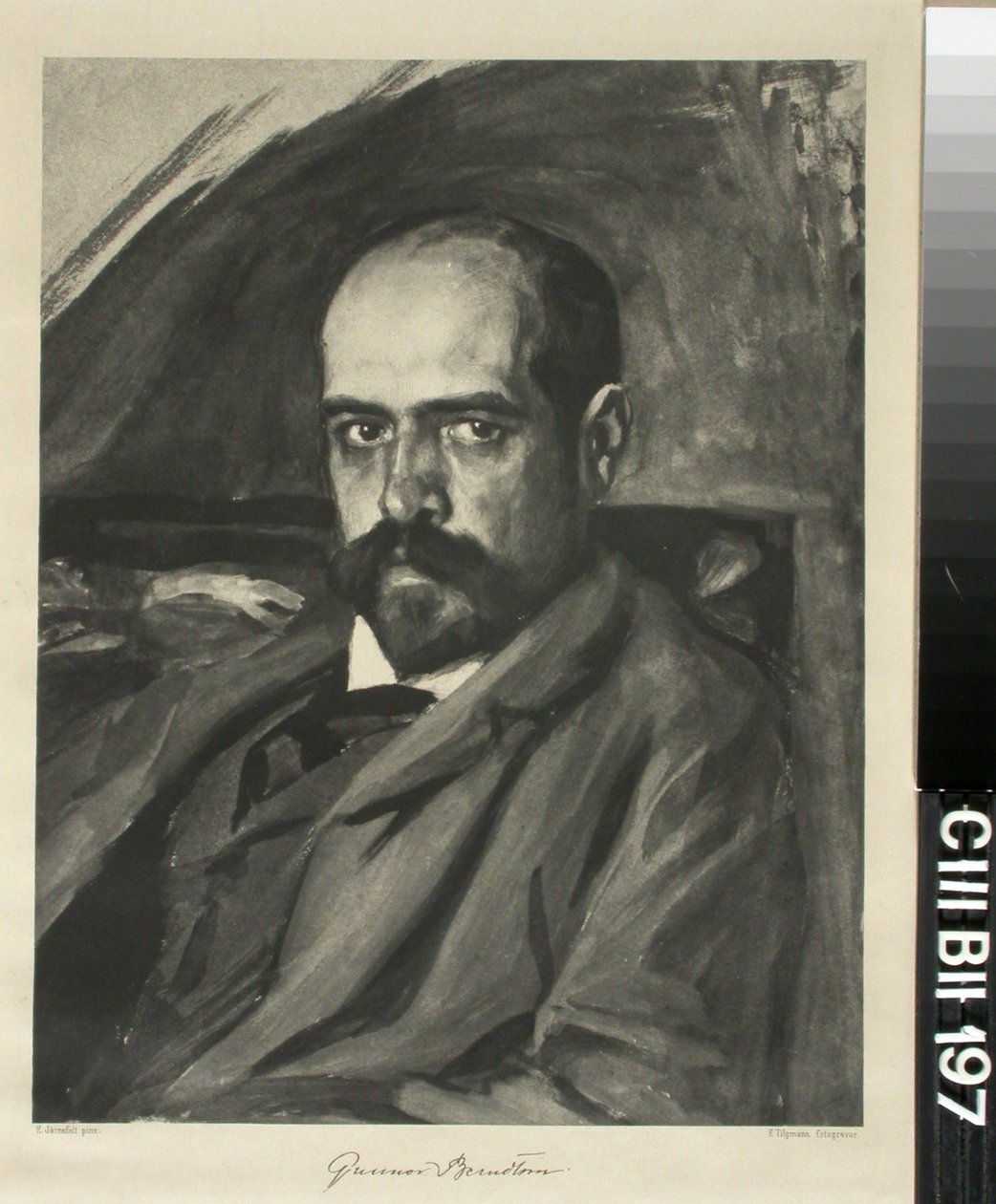 Gunnar Berndtson portréja alkotó: Eero Järnefelt