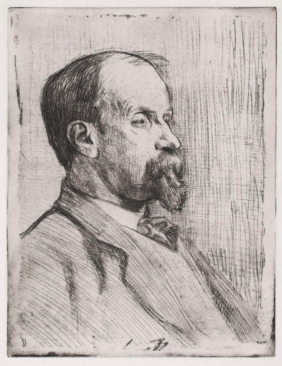 Juhani Aho portréja alkotó: Eero Järnefelt