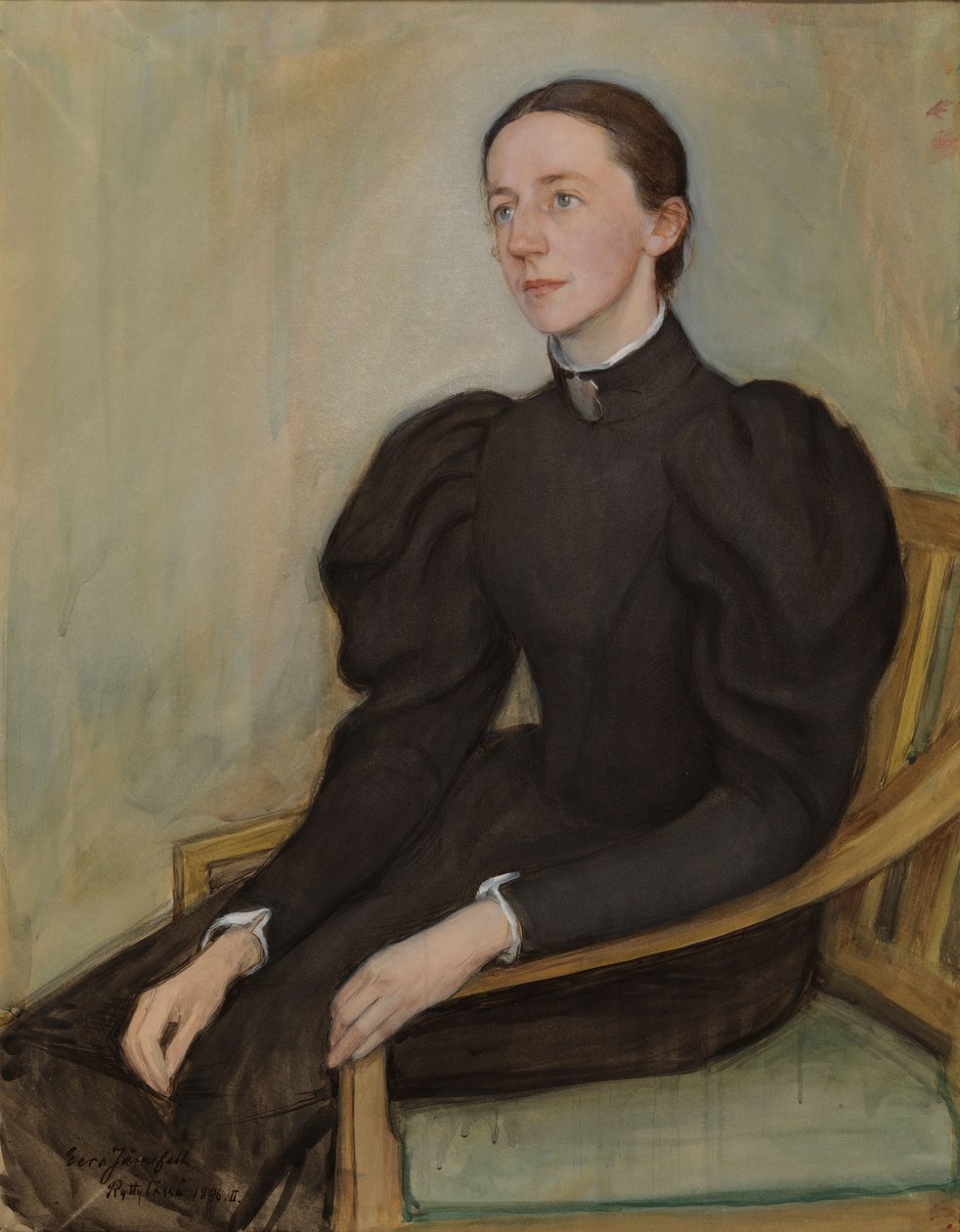 Mathilda Wrede portréja alkotó: Eero Järnefelt