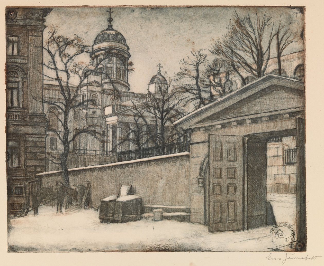 Szent Miklós-templom alkotó: Eero Järnefelt