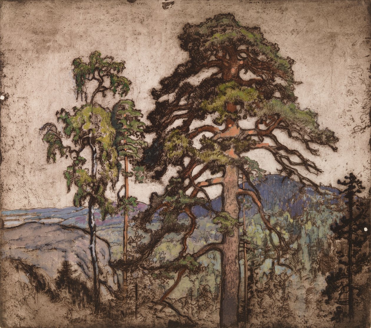 Kilátás Koliból alkotó: Eero Järnefelt