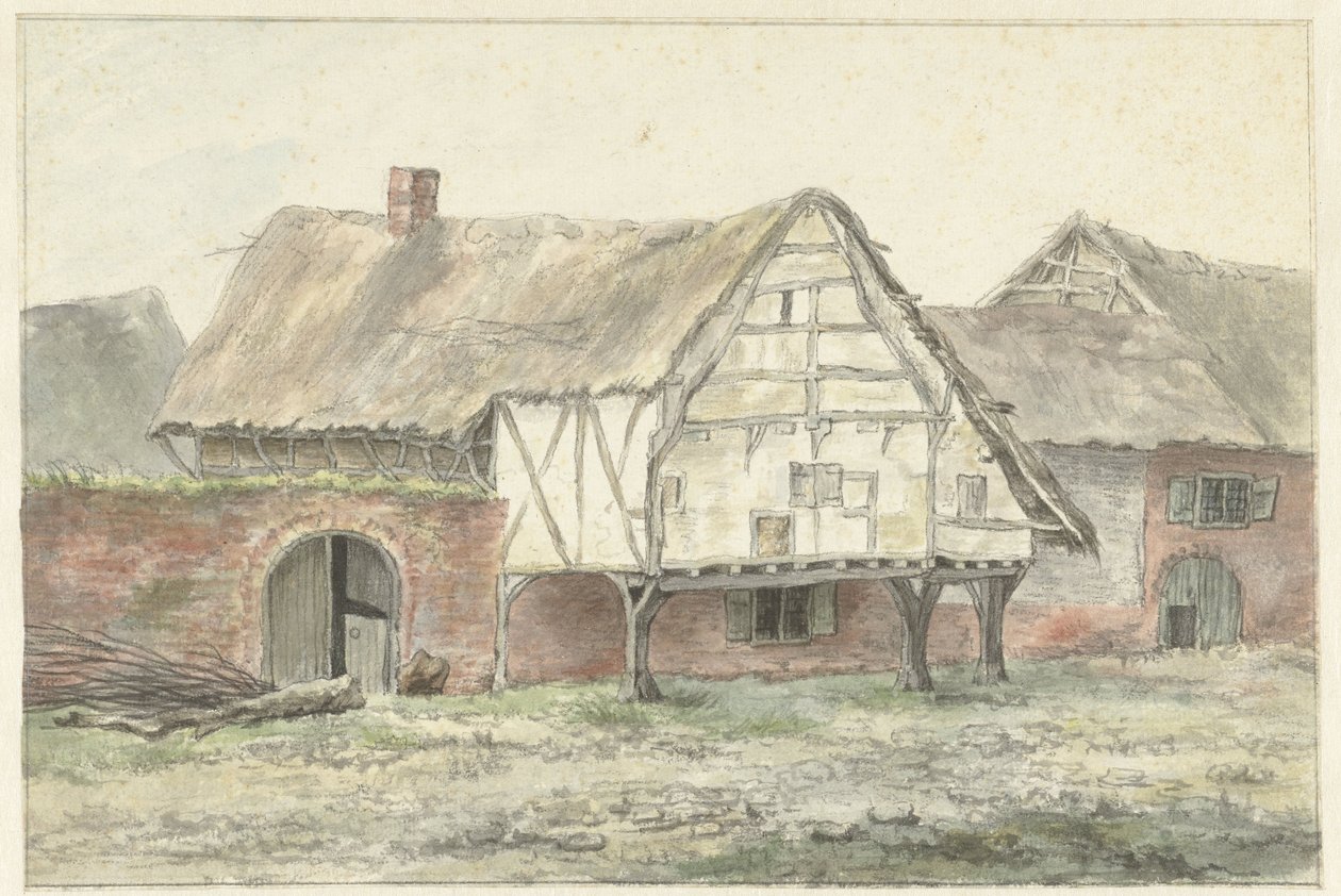 Fallal rendelkező farm alkotó: Egbert van Drielst