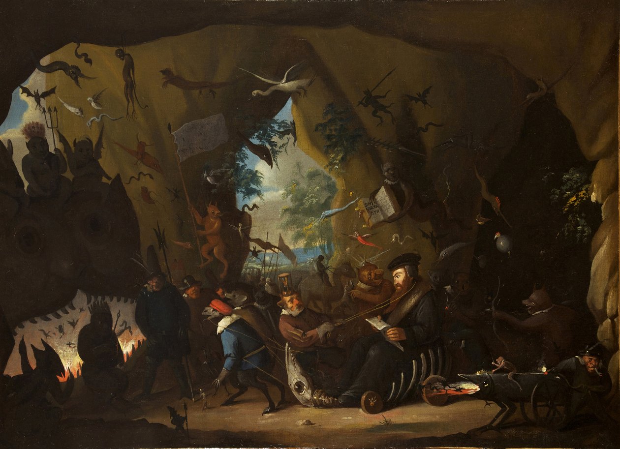 Kálvin a pokolban alkotó: Egbert van Heemskerk the Younger