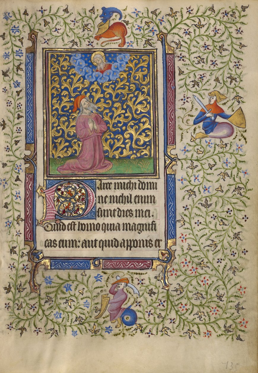 Job in Prayer alkotó: Egerton Master