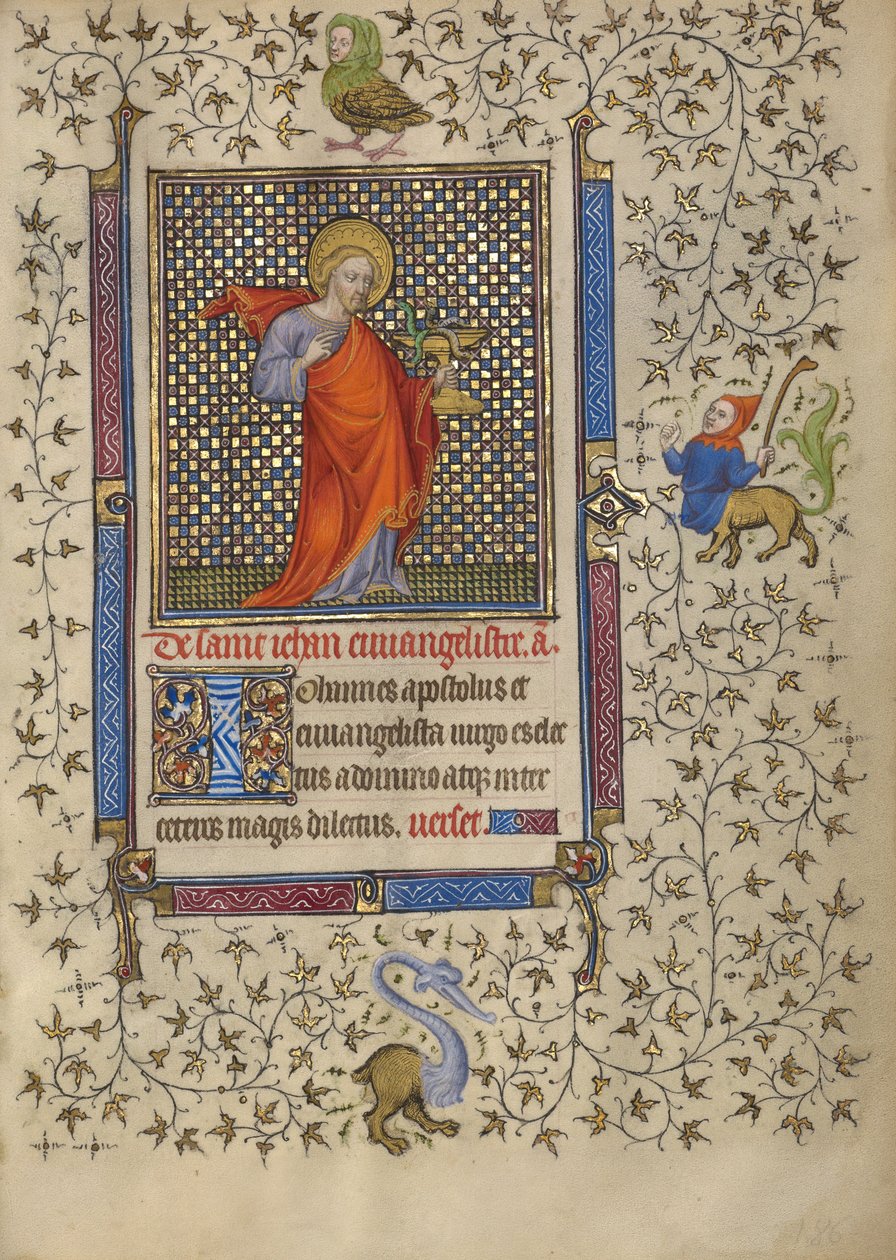Szent János evangélista alkotó: Egerton Master